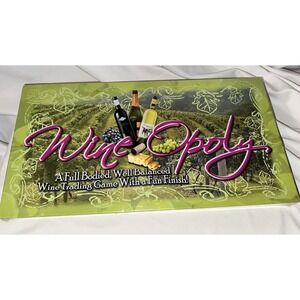 New Wine Opoly Game 2 to 6 adults Wine Trading‎ Game